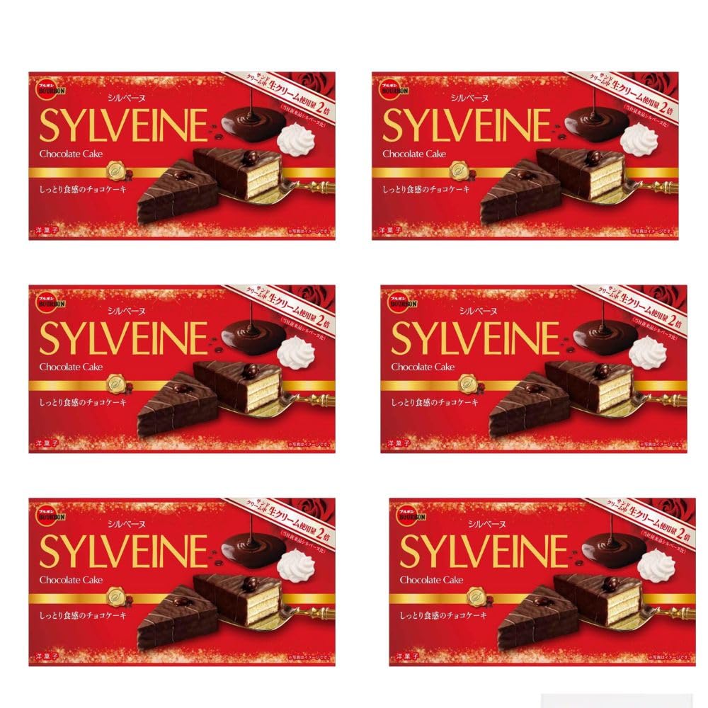 Amazon.co.jp: 【6箱セット】シルベーヌ (6個入り) しっとり食感の